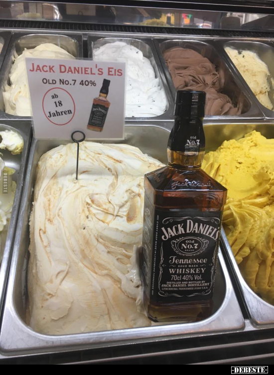 Jack Daniel's Eis.