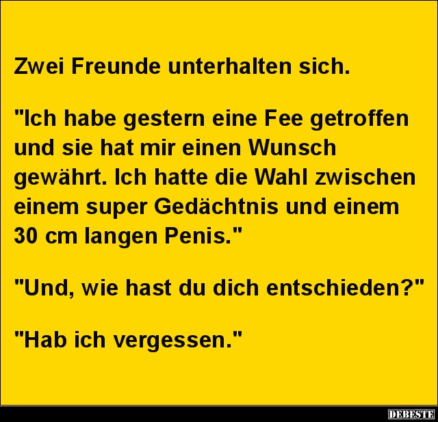 Zwei Freunde unterhalten sich. - Lustige Bilder | DEBESTE.de