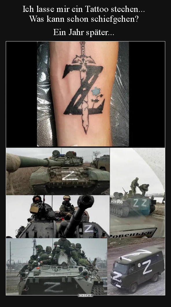 Ich lasse mir ein Tattoo stechen... Was kann schon.. - Lustige Bilder | DEBESTE.de