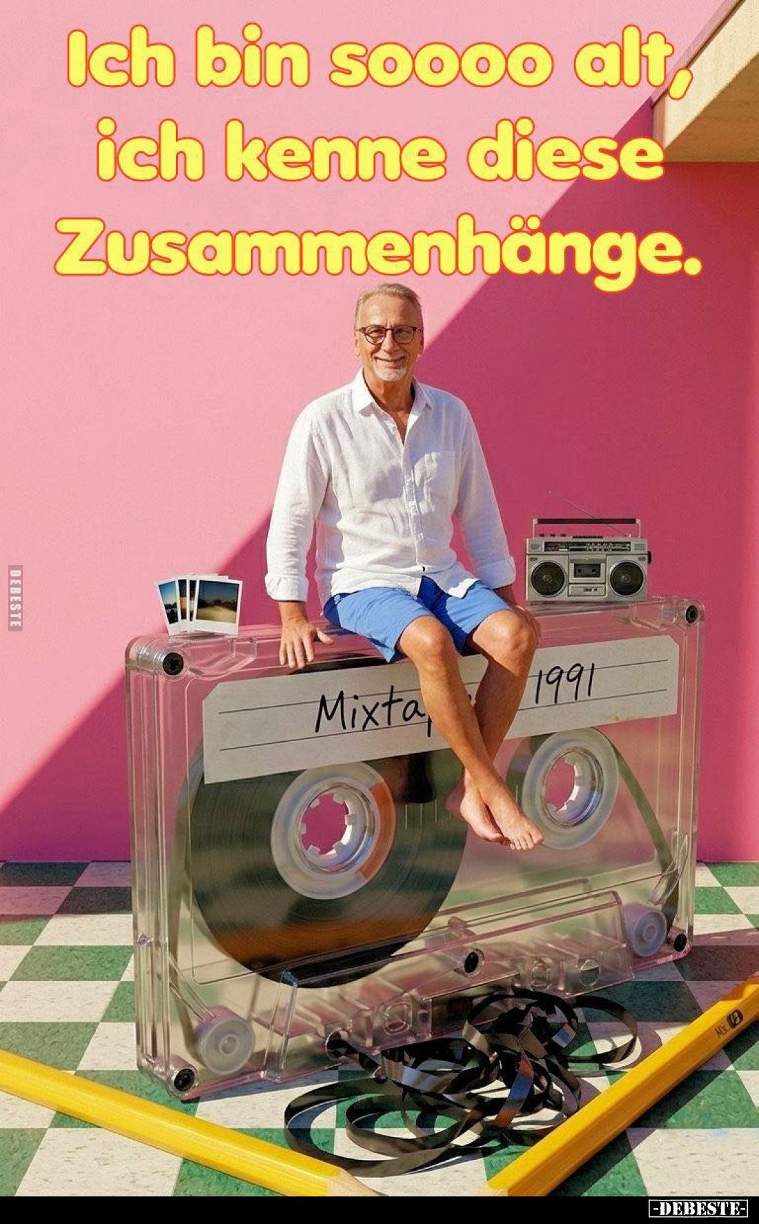 Ich bin soooo alt, ich kenne diese Zusammenhänge.