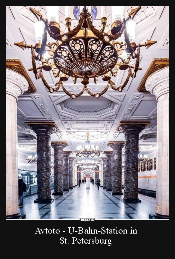 Avtoto - U-Bahn-Station in St. Petersburg.. - Lustige Bilder | DEBESTE.de