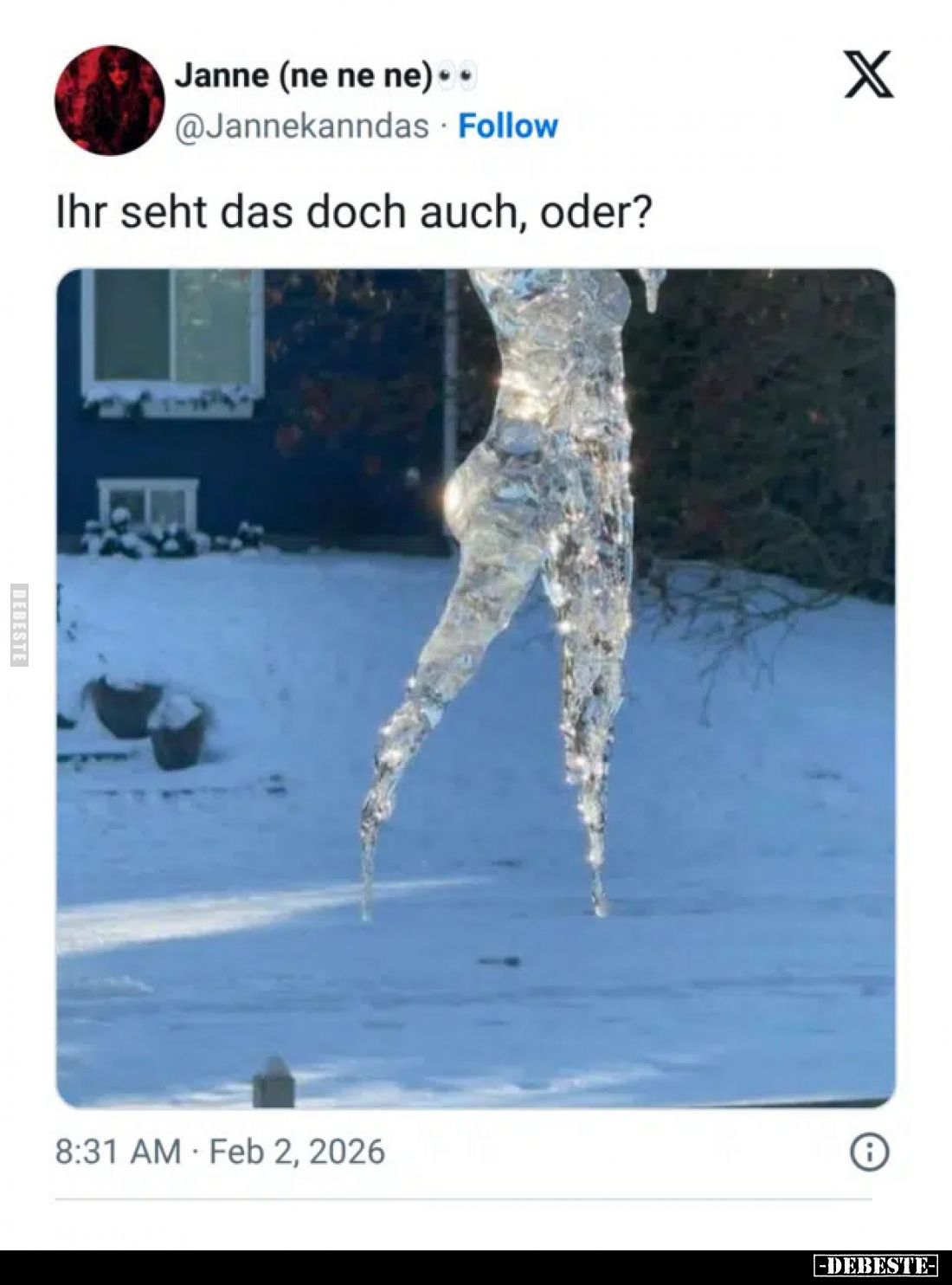Ihr seht das doch auch, oder?
