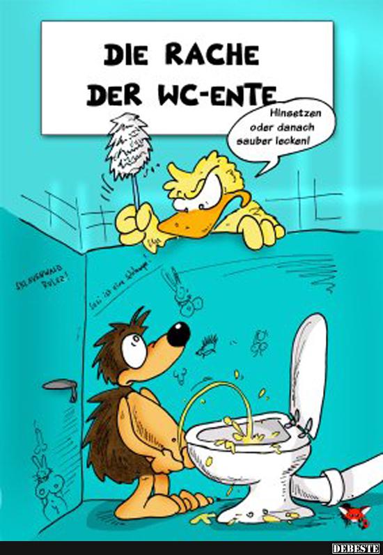 Die Rache der Wc-Ente..