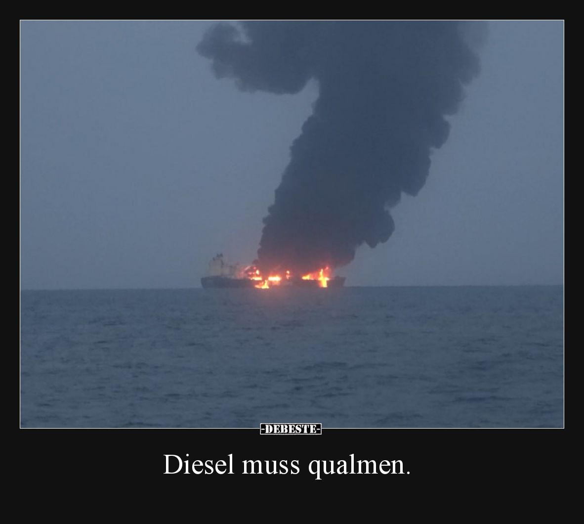 Diesel muss qualmen