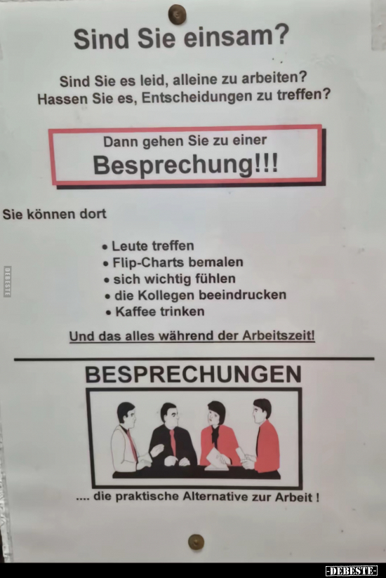 Sind Sie einsam.. - Lustige Bilder | DEBESTE.de