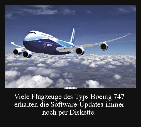 Viele Flugzeuge des Typs Boeing 747 erhalten die.. - Lustige Bilder | DEBESTE.de