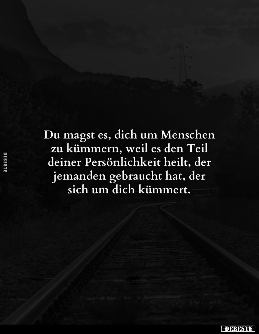 Du magst es, dich um Menschen zu kümmern, weil es den Teil deiner Persönlichkeit heilt, der jemanden gebraucht hat, der sich ...