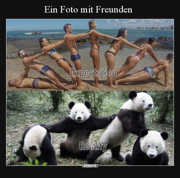 Ein Foto mit Freunden.. - Lustige Bilder | DEBESTE.de