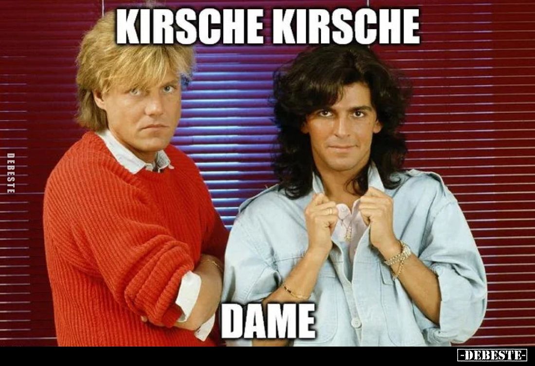 Kirsche, Kirsche, Dame.