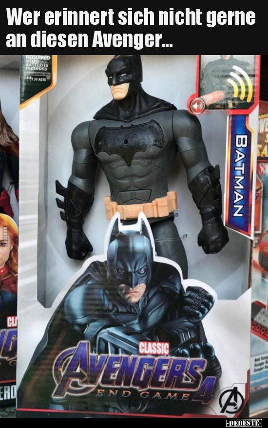 Wer erinnert sich nicht gerne an diesen Avenger...