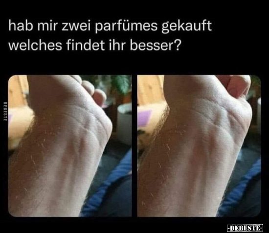 Hab mir zwei Parfümes gekauft.. - Lustige Bilder | DEBESTE.de