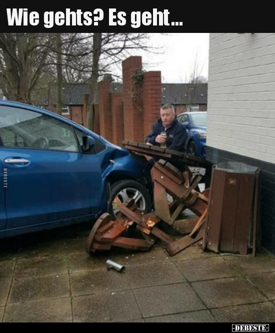 Wie gehts? Es geht...