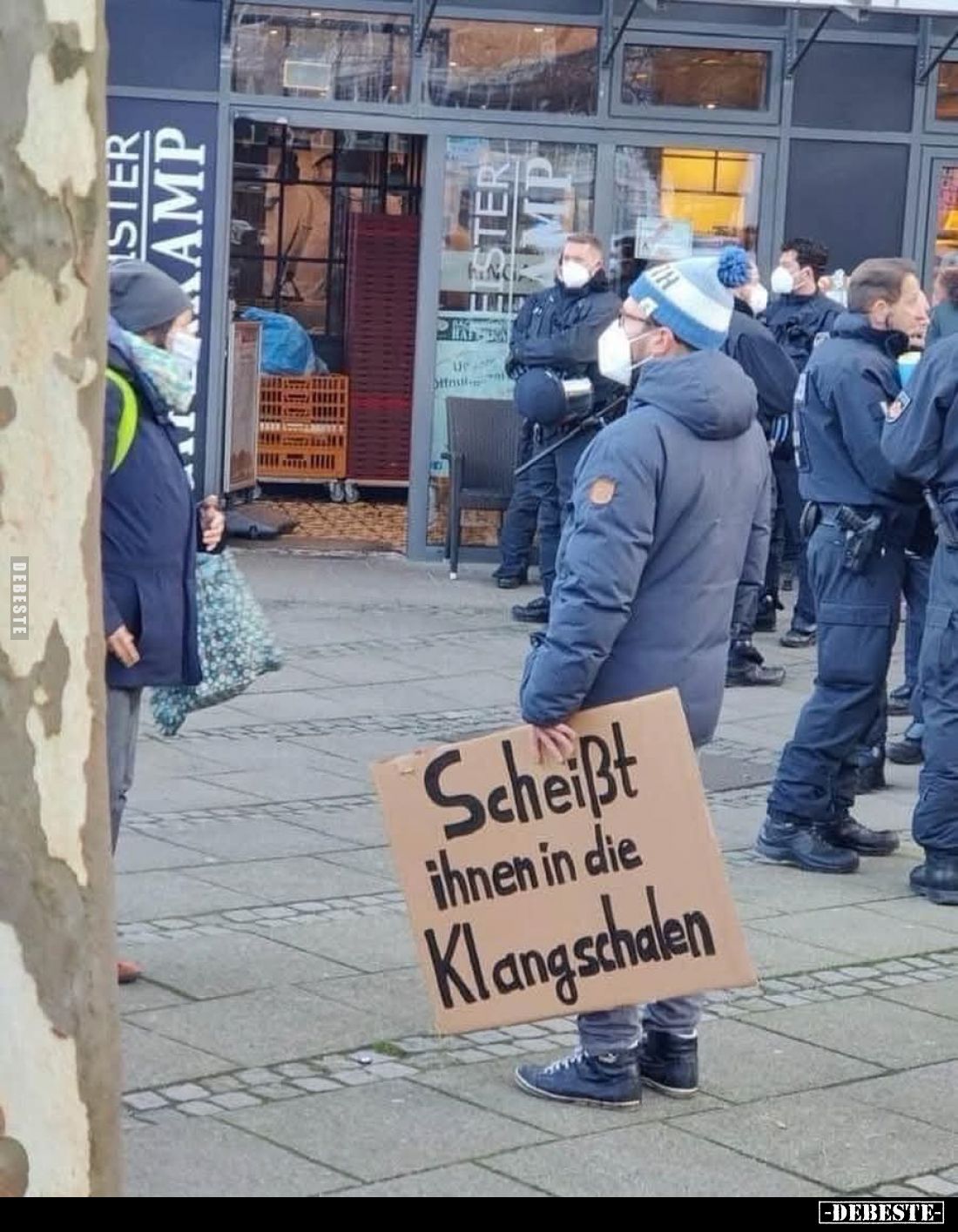 Scheißt ihnen in die Klangschalen