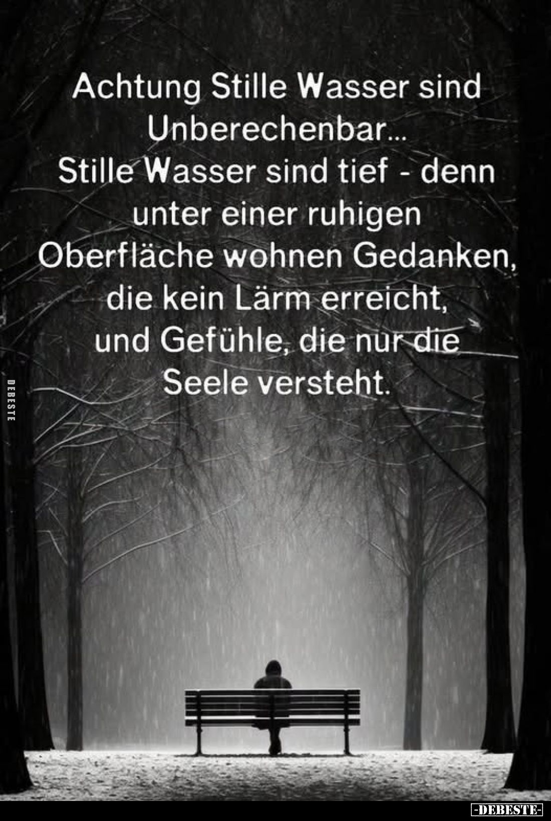 Achtung Stille Wasser sind Unberechenbar... - Lustige Bilder | DEBESTE.de