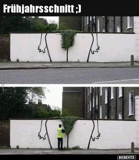 Frühjahrsschnitt ;)..