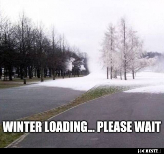 Der Winter wird geladen..