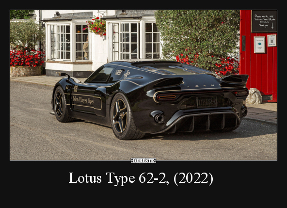 Lotus Type 62-2, (2022).. - Lustige Bilder | DEBESTE.de