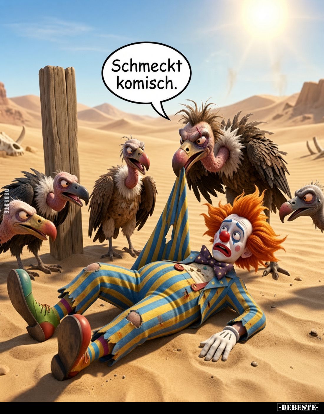 Schmeckt
komisch.