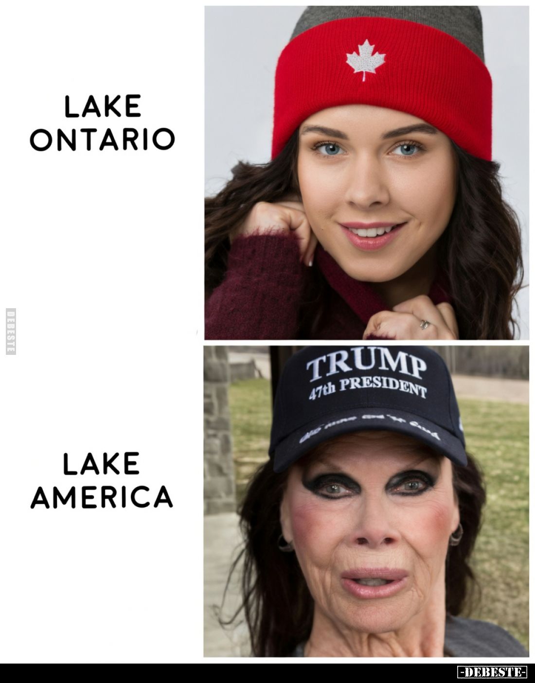 LAKE ONTARIO
 - 
LAKE AMERICA