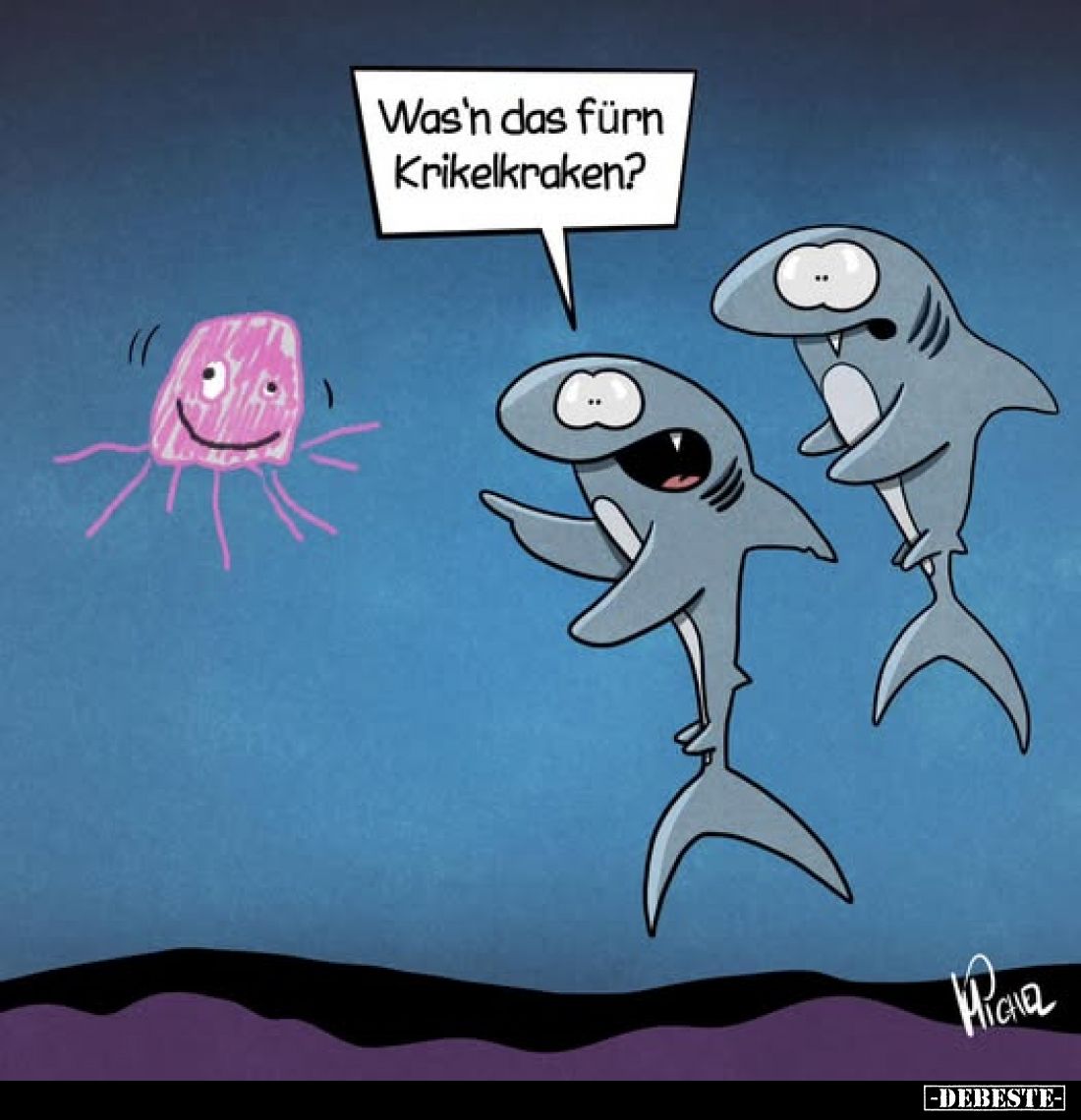 Was'n das fürn Krikelkraken?