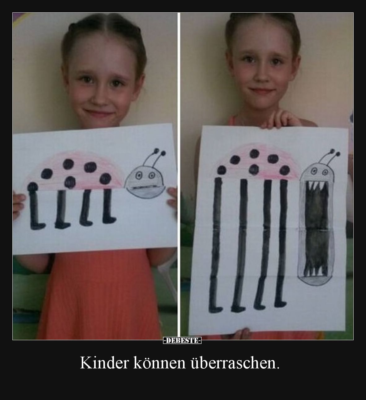 Kinder können überraschen.