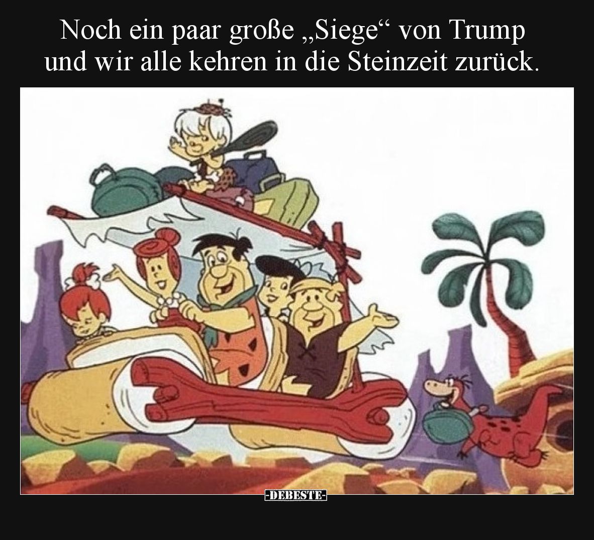 Noch ein paar große "Siege" von Trump und wir alle kehren.. - Lustige Bilder | DEBESTE.de