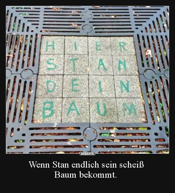 Wenn Stan endlich sein scheiß Baum bekommt...