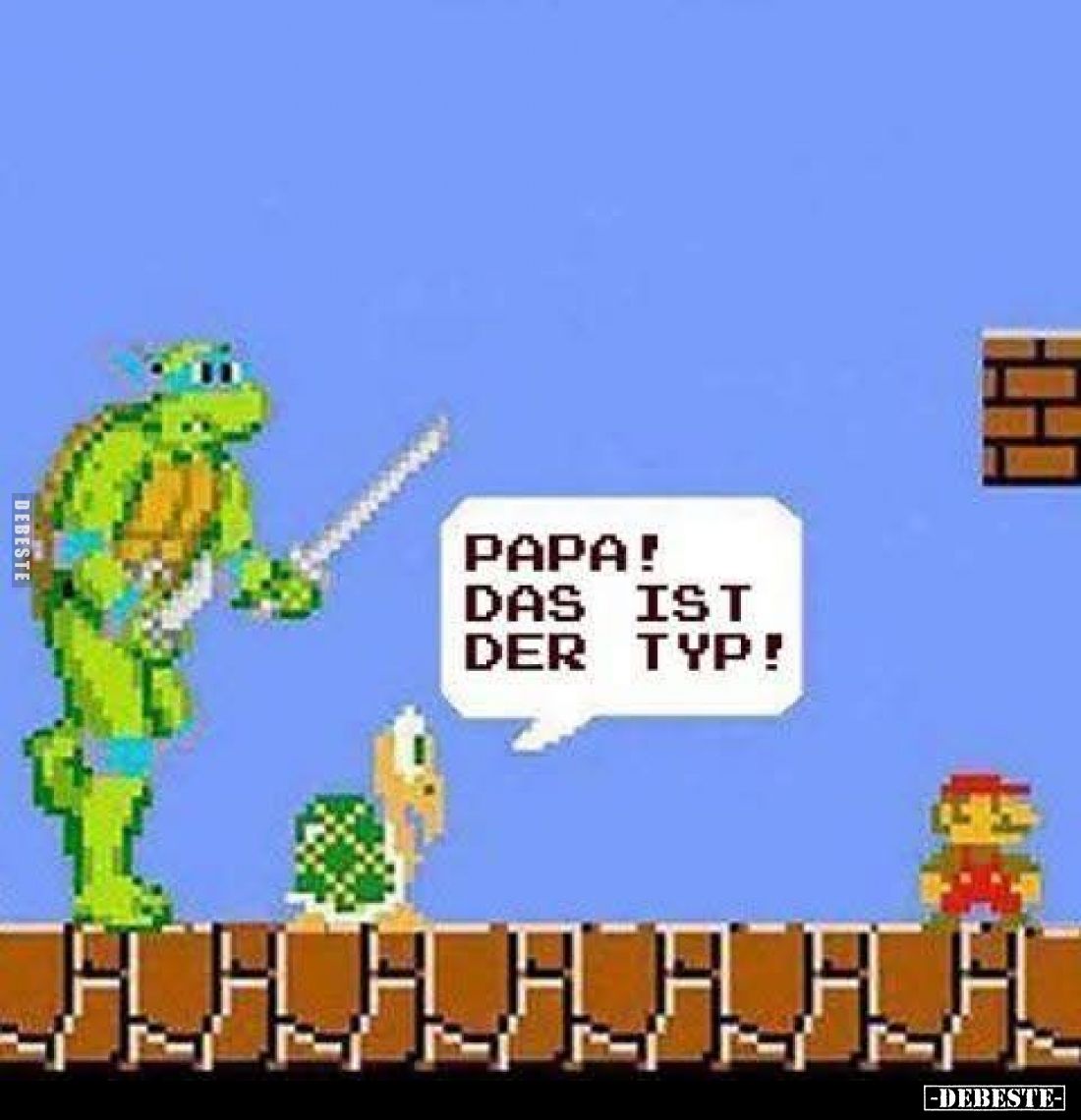 Papa! Das ist der Typ!