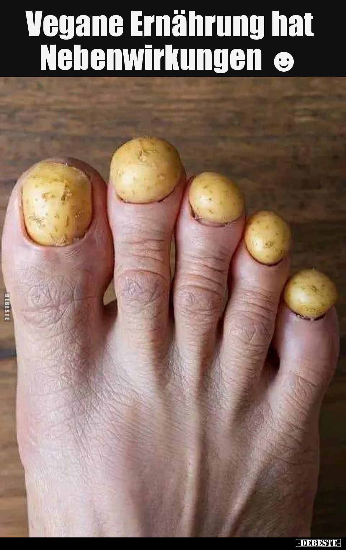 Vegane Ernährung hat Nebenwirkungen.