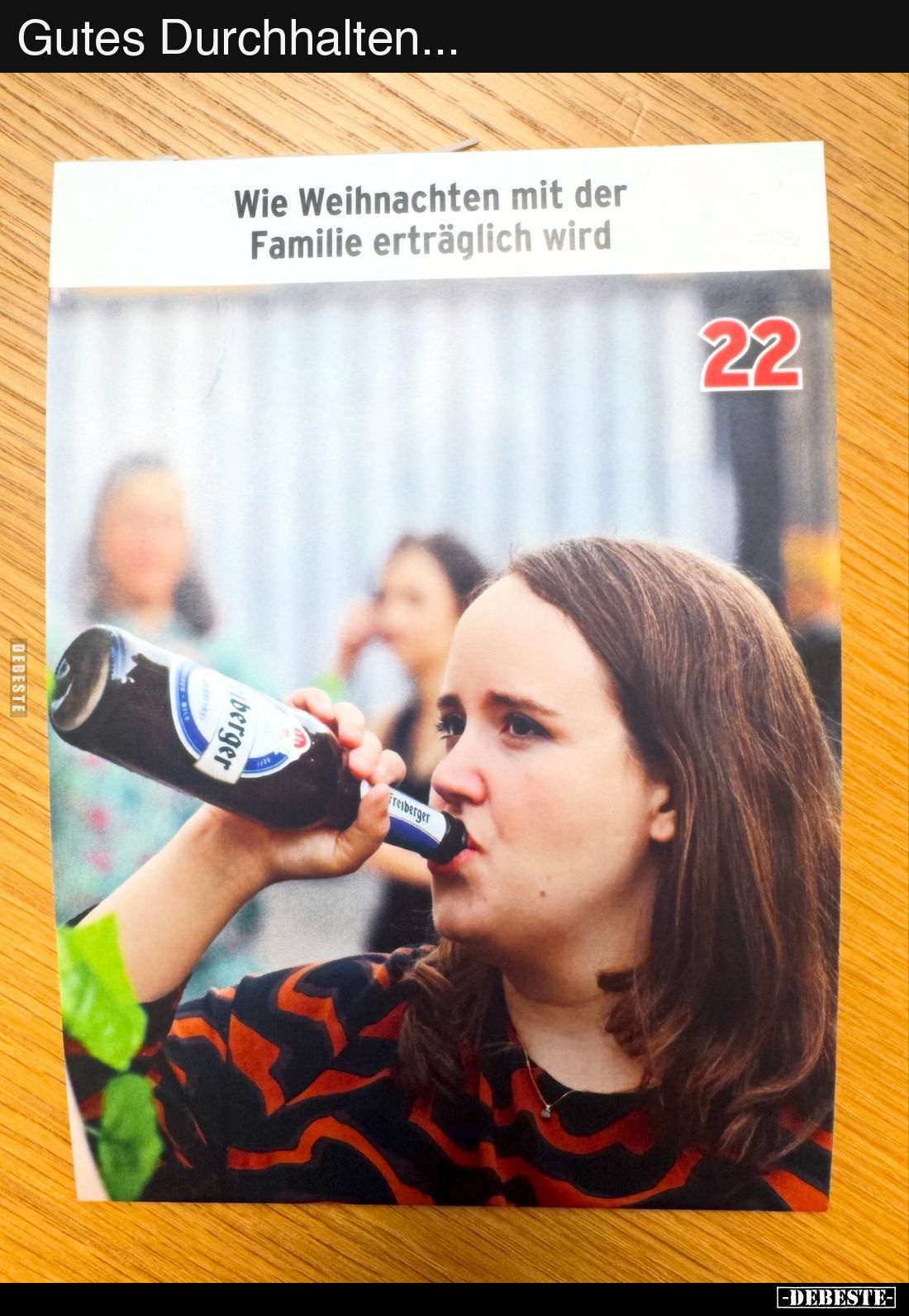 Gutes Durchhalten... - Lustige Bilder | DEBESTE.de