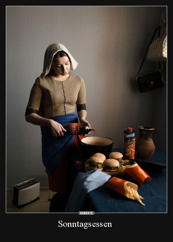 Sonntagsessen..