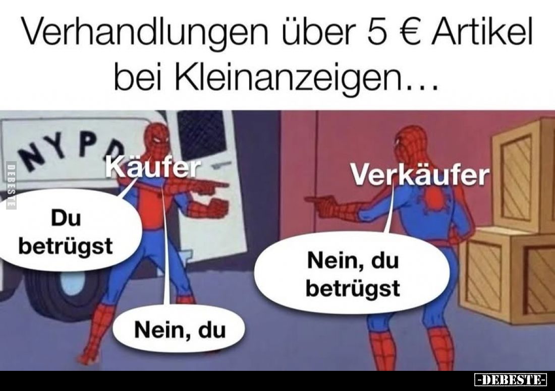 Verhandlungen über 5 € Artikel bei.. - Lustige Bilder | DEBESTE.de