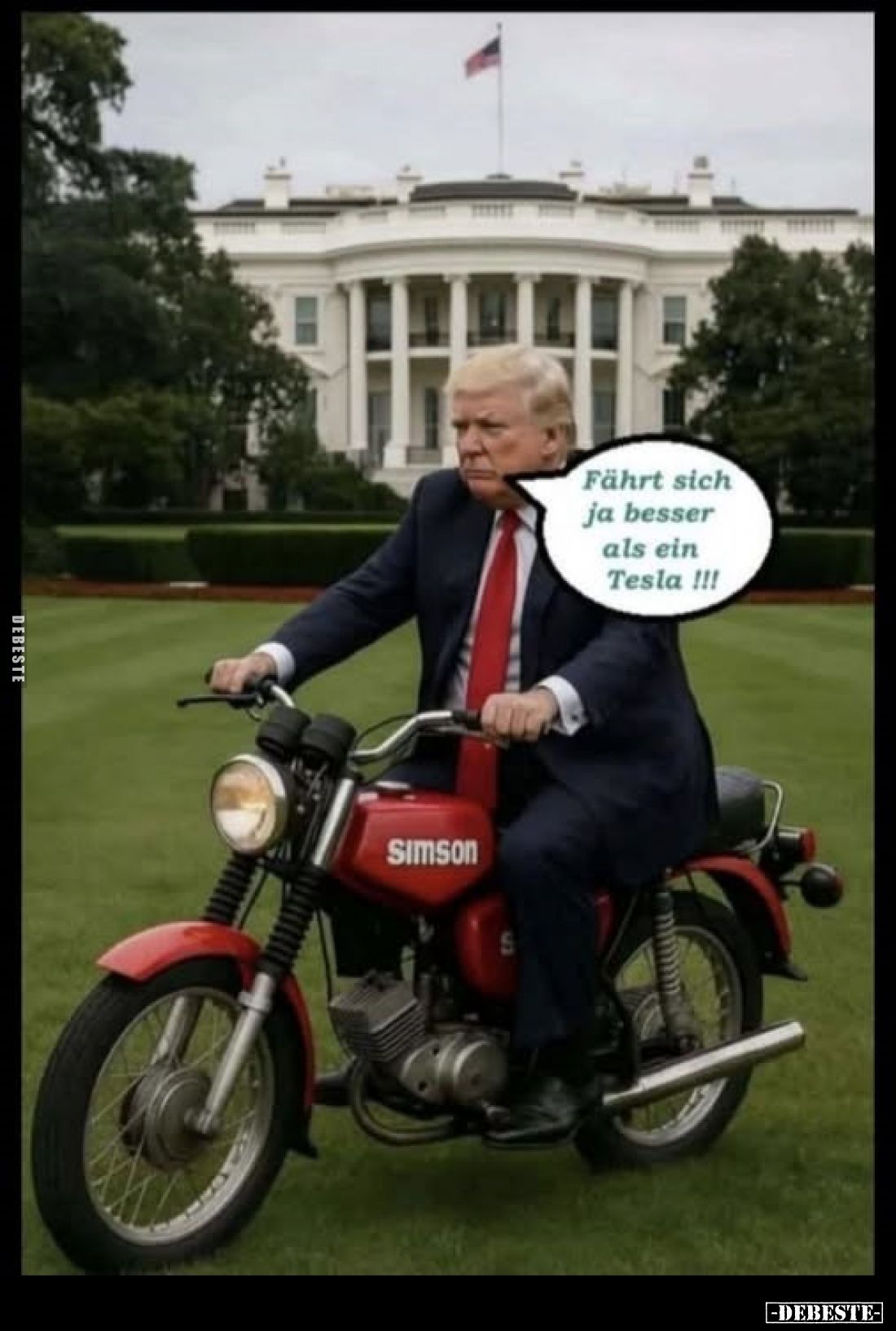 Fährt sich ja besser als ein Tesla!!!