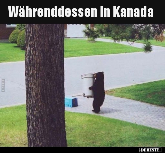 Währenddessen in Kanada..