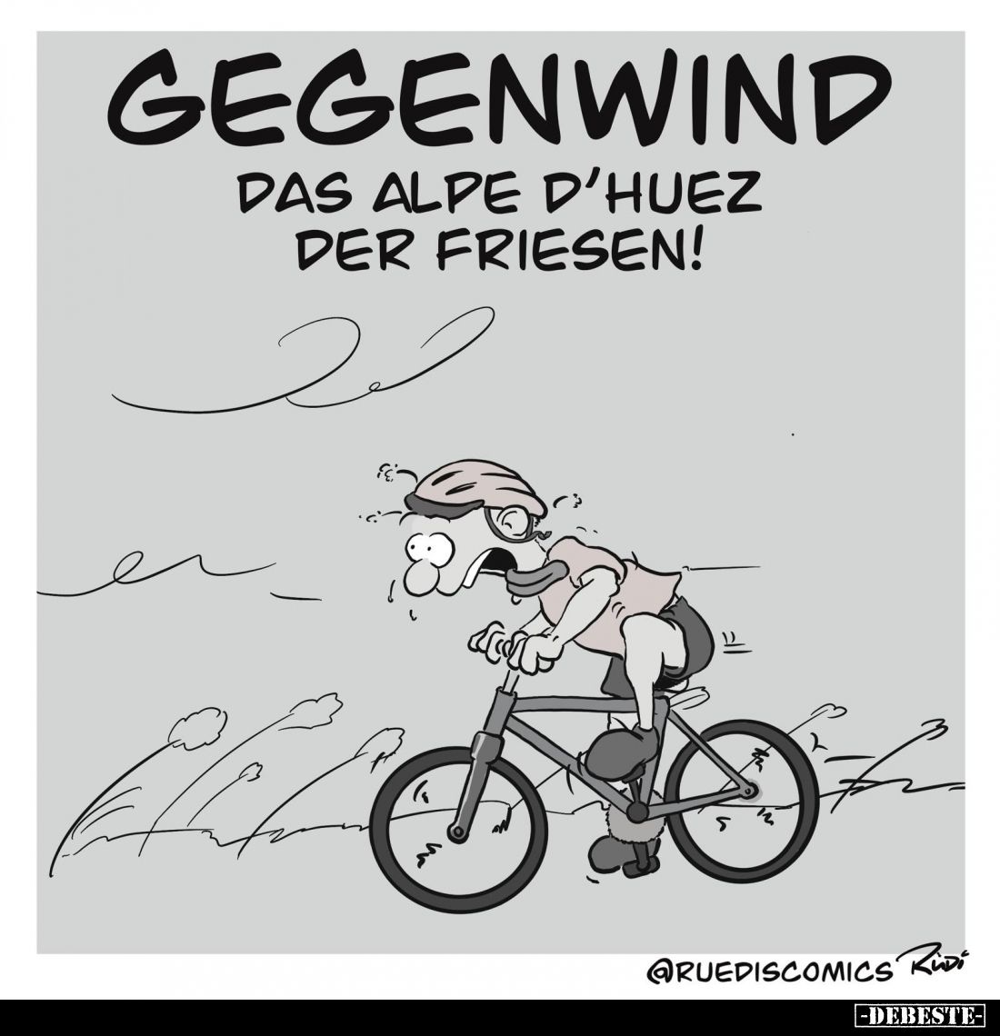 Gegenwind:
Das Alpe d'Huez der Friesen!