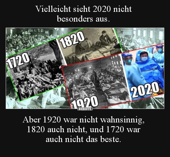 Vielleicht sieht 2020 nicht besonders aus...