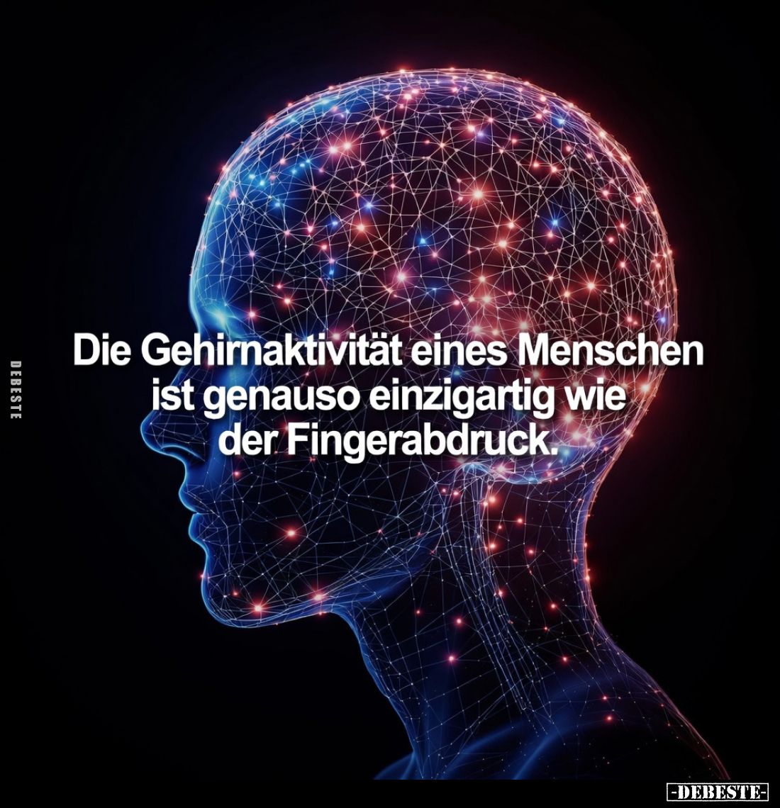 Die Gehirnaktivität eines Menschen ist genauso einzigartig wie der Fingerabdruck.