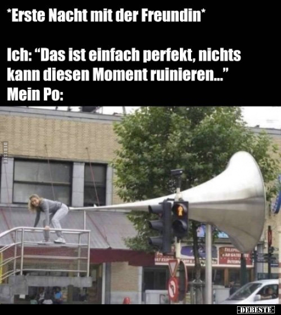 *Erste Nacht mit der Freundin*..
