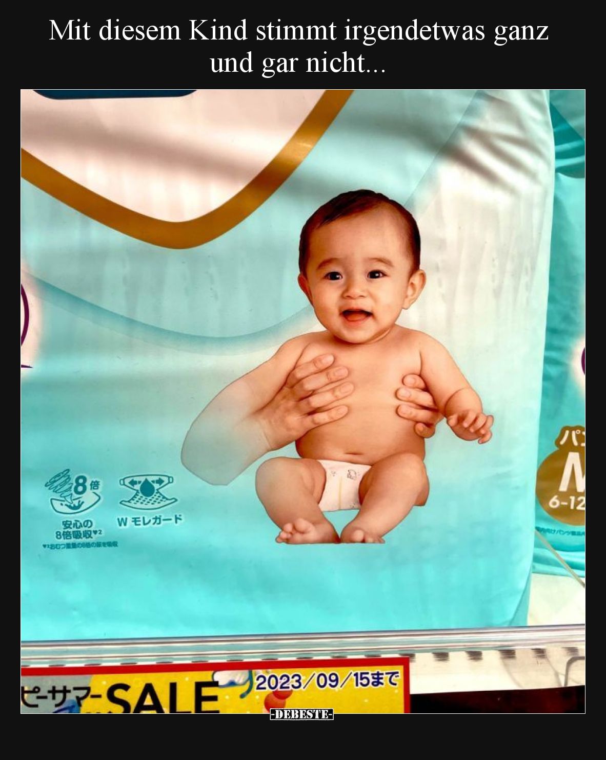 Mit diesem Kind stimmt irgendetwas ganz und gar nicht.