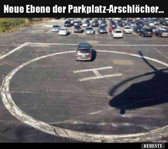 Neue Ebene der Parkplatz-Arschlöcher... - Lustige Bilder | DEBESTE.de