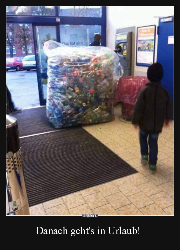 Danach geht's in Urlaub!