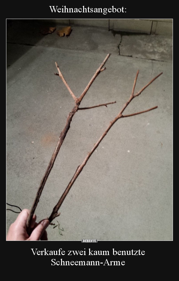 Weihnachtsangebot: Verkaufe zwei kaum benutzte..