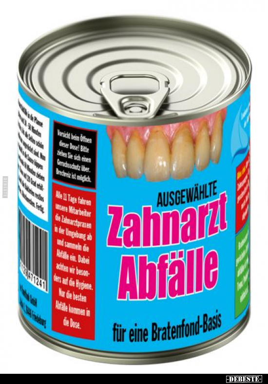 Zahnarzt Abfälle... - Lustige Bilder | DEBESTE.de