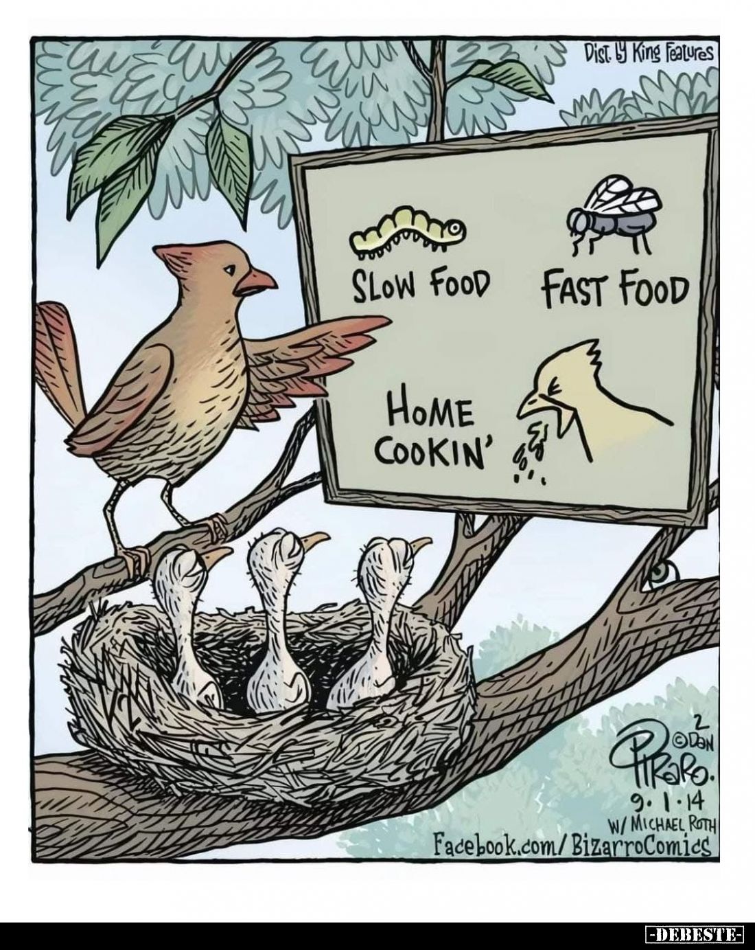 Slow food. Fast food. Home cookin'.