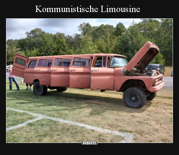 Kommunistische Limousine.. - Lustige Bilder | DEBESTE.de