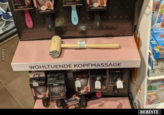 Wohltuende Kopfmassage.. - Lustige Bilder | DEBESTE.de