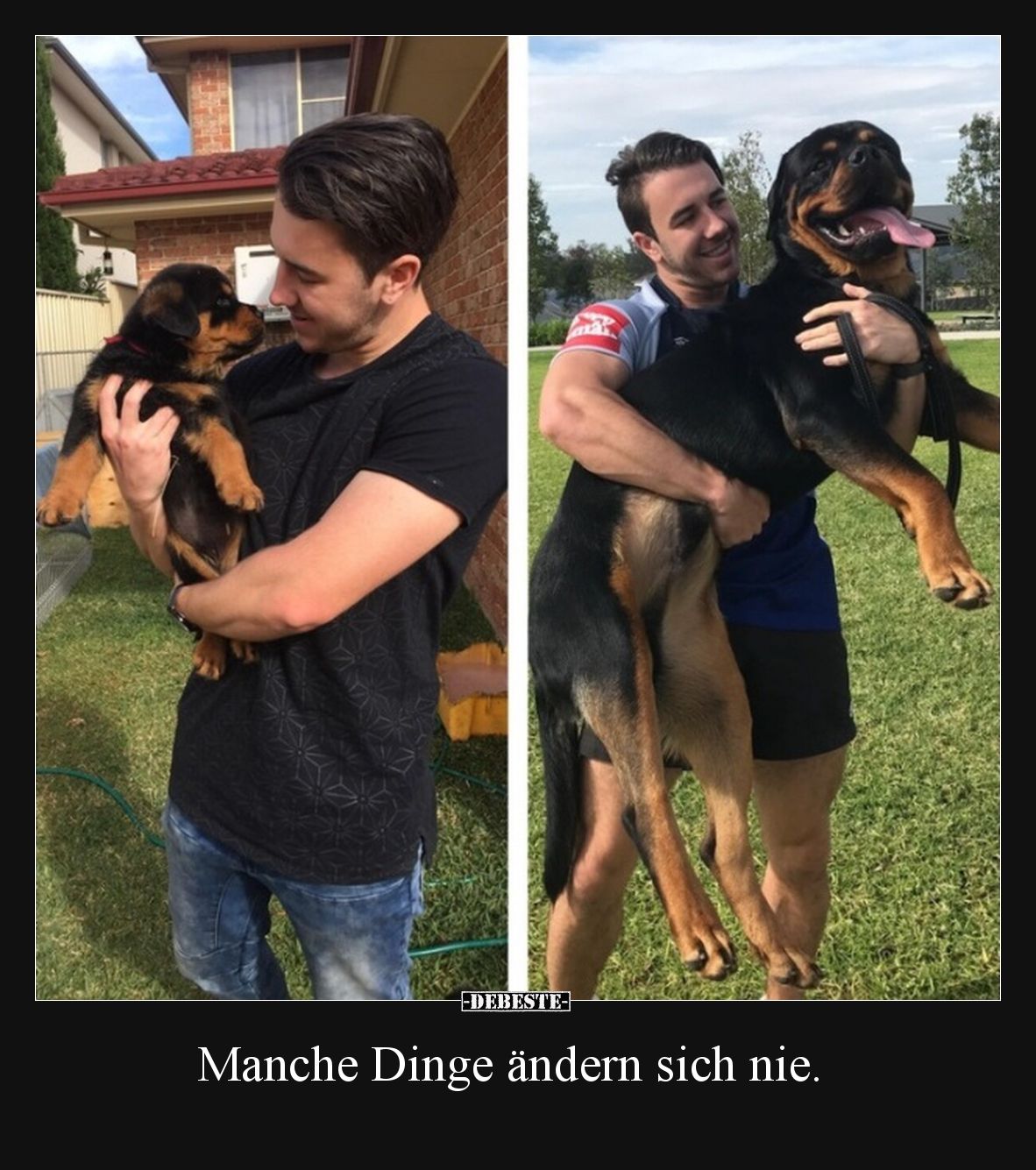 Manche Dinge ändern sich nie.