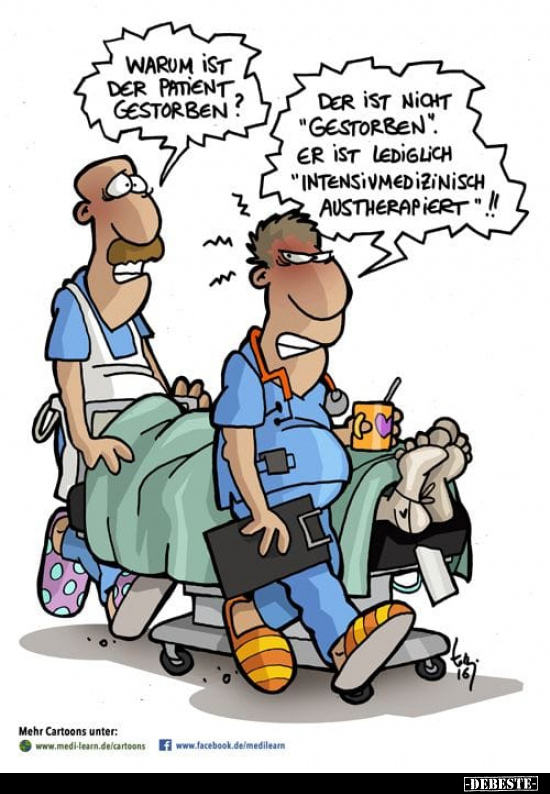 Warum ist der Patient gestorben?.. - Lustige Bilder | DEBESTE.de