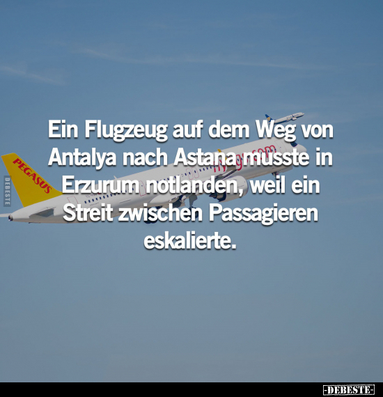 Flugzeug, Streit