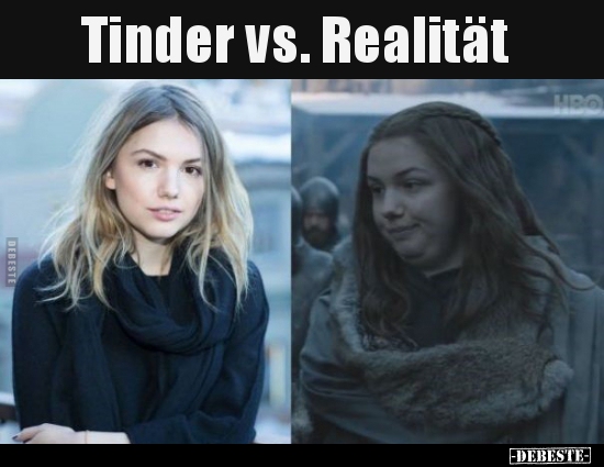Tinder vs. Realität.. - Lustige Bilder | DEBESTE.de